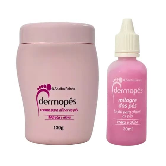 Dermopés Hidrata E Afina + Milagre Dos Pés Abelha Rainha