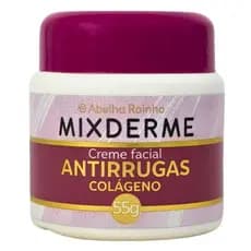 Creme Facial Antirrugas Colágeno Mixderme Abelha Rainha 55g