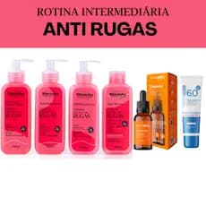 Kit Skincare Ant. Rugas Sinais Rhenuks+Serum Clareador.+Protetor Solar Facial FPS60 Dermachem