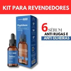 Kit 6 Sérum Peptideos Ant. Rugas Efeito Lifiting 30ml Dermachem Revenda