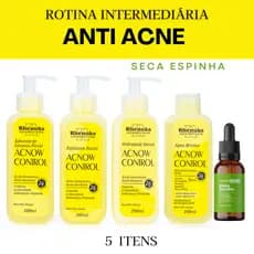 Kit Skincare Anti Acne Rhenuks + Sérum Efeito Secativo Dermachem 30ml