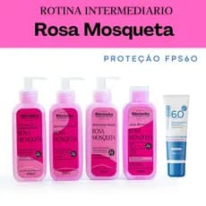 Kit Skincare Rosa Mosqueta Rhenuks +Protetor Solar FPS60 Sem Cor Dermachem