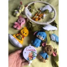 Decoração de quarto infantil turma ursinho pooh