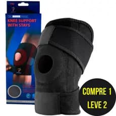 COMPRE 1 LEVE 2 - Joelheira Compressão Ortopedica Articulada Patelar Reforçada