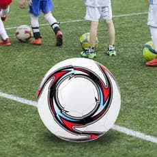 Bola de Futebol Oficial em PVC Tamanho 5 para Campo - Crianças e Adulto