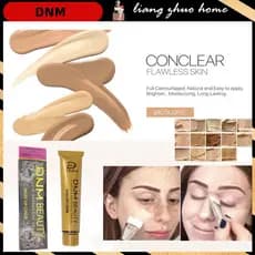 DNM Capa De Maquiagem Facial Autêntica 100 % 30g Base De Corretivo De Primer À Prova D'água Para O Rosto Creme Círculos Escuros