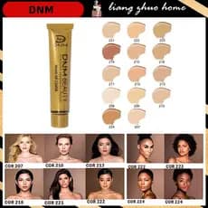 DNM Concealer Foundation Cream Creme À Prova D'água Complexo Profundo De Longa Duração Círculos Escuros Marcas De Acne Pontos De Cobertura Hidratar A Maquiagem Facial
