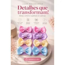 Kit Laços Infantil, Laços Pequenos, Lacos, laços Cores Candy, Parzinhos de lacos, xuxinha, laço na xuxinha