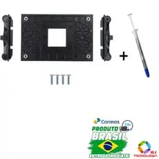 Suporte Base Cooler AMD Socket Am4 AM5 Dissipador Placa Mãe Amd Amd Fm1 Fm2 940 Am2/2+/3/3+