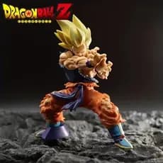 anime dragon ball z figura kamehameha goku boneco de ação estátua pvc coleção modelo brinquedos presentes 15cm