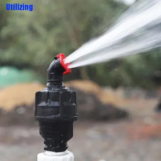 [1/2 " 360 ° Aspersores De Irrigação De Bico Rotativo De Longa Distância