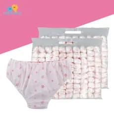 Idealistas 10PCS Calcinhas Descartáveis De Algodão Pós-Parto De Viagem Não-Tecido Nice