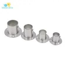Idealistas Assento De Flange De Aço Inoxidável Para Cortina De Guarda-Roupa , Haste De Pano , Tubo Redondo , Suporte De
