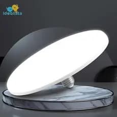 Idealistas 1 Peça 20-200W Iluminação Interna Disco Voador Luz Lâmpada Do Teto Garagem LED AC 220v E27 Base De Poupança E