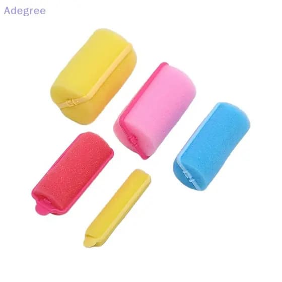 Adegree 1 Conjunto De Rolos De Almofada De Espuma Esponja Cuidados Com O Cabelo Estilo Vintage Modelador Macio Novo