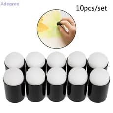 Adegree 10 Peças Esponja De Dedo Daubers Para Pintura Almofada De Tinta Estampagem Ferramentas De Arte De Giz Novo