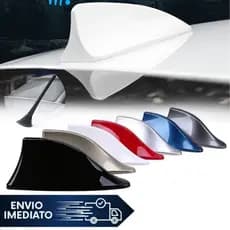 Antena Veículo Automotivo Shark Barbatana Tubarão Universal Esportiva Recepção Rádio Sinal AM FM