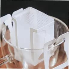 1 Pacote de 50 Filtros de Café Individuais Portáteis com Alça para Copo (Drip Coffee)