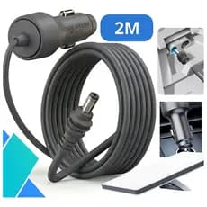 Carregador Starlink Mini  Veicular Cinzeiro Cabo para carro 2 metros cabo pd 12v/24v
