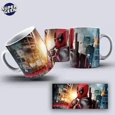 Caneca Deadpool filme Marvel