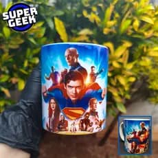 Caneca Superman 2025 Porcelana Personalizada - Super Homem Filme