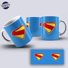 Caneca Superman 2025 - Super Homem Logo Filme