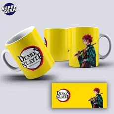 Caneca Demon Slayer Anime Tanjiro Zenitsu