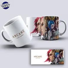 Caneca Arcane League of Legends Jinx