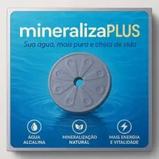 Disco Mineralizador De Água - Ionizador Água Hidrogenada purificador
