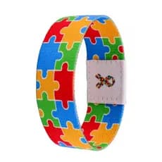 Pulseira Quebra-Cabeça Símbolo Autismo - Original