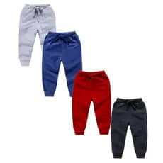 Kit 4 Calça Liso Moletom Flanelada Infantil Infanto Juvenil Confortavel Menina/Menino PROMOÇÃO