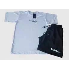 CAMISETA E SHORTS TACTEL DOLLARS PRAIA VERÃO SKATE SURF ELASTANO LANÇAMENTO