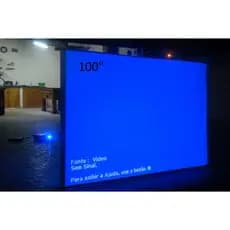 *** PROMOÇÃO *** TELA TRANSLUCIDA  ***** SÓ TECIDO *****   telao projetor  dual  vitrine loja Aparece Imagem dos 2 Lados