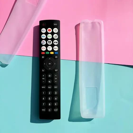 1 Pcs Adequado Para Hisense ERF2B38H Controle Remoto Capa Protetora De Silicone HD