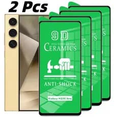 Para Samsung Galaxy S26 S25 S24 S23 S22 S21 S20 FE Nota 20 10 Lite Plus Ultra Borda Filme Protetor De Tela Cerâmica Maci