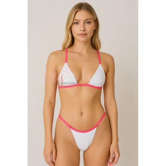 Biquíni Fita para Bronze e Marquinha Definida Bronzeamento Artificial