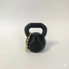 Chaveiro Premium de kettlebell Academia Crossfit Fitness ideal para brindes e eventos
