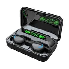 Fone sem fio F9-5 - Bluetooth 5.3 - com função Power Bank - Original