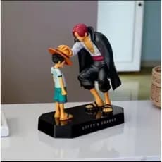 Action Figure Luffy e Shanks - A promessa de One Piece, Boneco Colecionável Premium para presente exposição