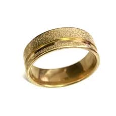 Aliança De Casamento Filete Diamantada Grossa União Estavel Compromisso