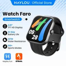 [Novo] Haylou Watch Faro 2.01'TFT Display Esporte Correndo Ritmo 1ATM Bluetooth Relógio Inteligente