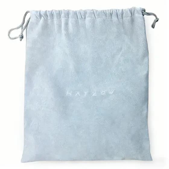Bolsa De Armazenamento Haylou Premium Cinza 250 * 220 Mm | Saco Com Cordão À Prova De Poeira Para Acessórios E Itens Ess