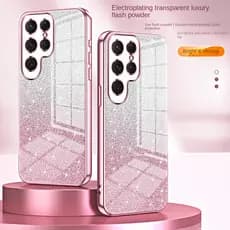Capa De Telefone Para SS Samsung Galaxy S24 S23 S22 Ultra S24 + S23 + S22 + Plus S23 FE 5G Moda Gradiente Cor Espumante