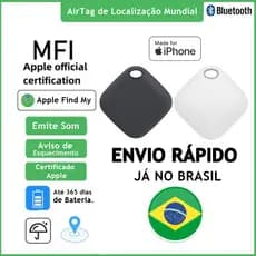Rastreador Compatível com Find My iPhone iOS Alcance ilimitado