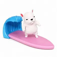 Pibble Surfista Viral TikTok Decoração Fofa Colecionável Impressão 3D