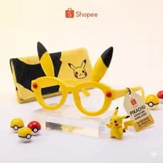Óculos Pikachu Infantil Cosplay | Impressão 3D PETG/PLA Fantasia Geek