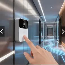 Campainha com Câmera Vídeo Sem Fio | HD Wi-Fi Inteligente | Smart Home | Visualize pelo Celular