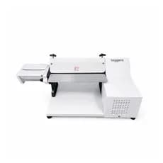 Cilindro Laminador Elétrico 28cm Massas Pão Cortador Talharim Branco Leggero