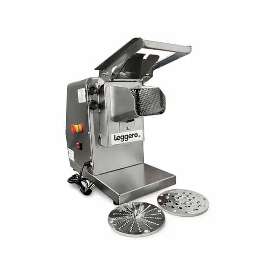 Ralador de Queijo Elétrico Profissional Industrial Inox Bivolt 1/3CV Leggero