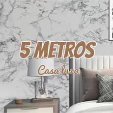 Papel de Parede Marmore 3D 5 METROS X 45CM AutoColante